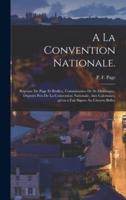 A La Convention Nationale.
