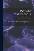Insecta Maderensia