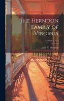 The Herndon Family of Virginia; Volume 2, Pt. 3