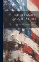 Fitch Family Association