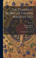 The Complete Works of Thomas Manton, D.D.