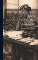 Reporters' Rules and Abbreviations; Sloan-Duployan Phonography