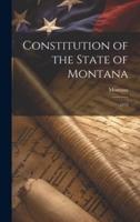 Constitution of the State of Montana