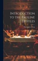 Introduction to the Pauline Epistles