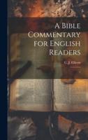 A Bible Commentary for English Readers