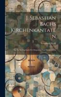 J. Sebastian Bachs Kirchenkantaten