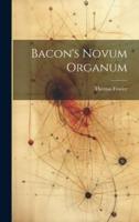 Bacon's Novum Organum
