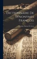 Dictionnaire De Synonymes François