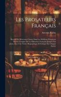 Les Prosateurs Français