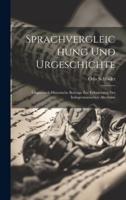 Sprachvergleichung Und Urgeschichte