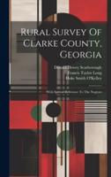 Rural Survey Of Clarke County, Georgia