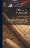 The Bible In Schools