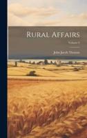 Rural Affairs; Volume 6