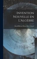 Invention Nouvelle En L'Algèbre