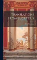 Translations From Lucretius