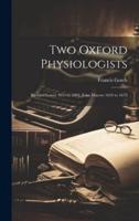 Two Oxford Physiologists