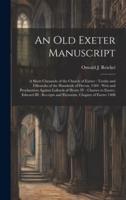 An Old Exeter Manuscript