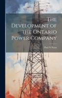 The Development of the Ontario Power Company