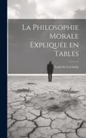 La Philosophie Morale Expliquée En Tables