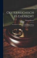 Oesterreichisches Eherecht