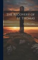 The Recovery of St. Thomas