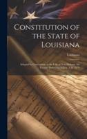 Constitution of the State of Louisiana