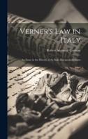 Verner's Law in Italy