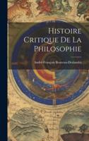 Histoire Critique De La Philosophie