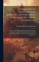 Memoires Et Negociations Secrettes, De Ferdinand Bonaventure Comte D'harrach ...