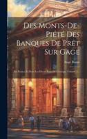 Des Monts-De-Piété Des Banques De Prêt Sur Gage