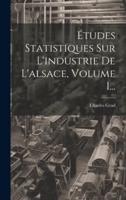 Études Statistiques Sur L'industrie De L'alsace, Volume 1...