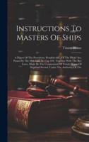 Instructions To Masters Of Ships
