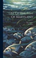 List Of The Fish Of Maryland