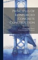 Principles Of Reinforced Concrete Construction