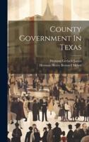 County Government In Texas