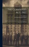 The Companies Act, 1907