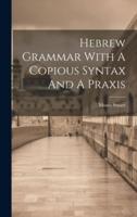Hebrew Grammar With A Copious Syntax And A Praxis