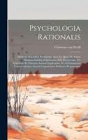 Psychologia Rationalis