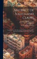 Abstract Of Valid Land Claims