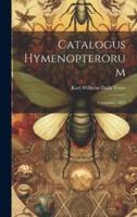 Catalogus Hymenopterorum