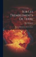 Sur Les Tremblements De Terre