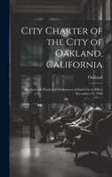 City Charter of the City of Oakland, California