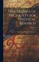 Proceedings of the Society for Psychical Research; Volume 2