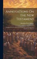 Annotations On the New Testament