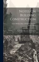 Notes On Building Construction
