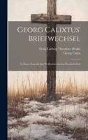 Georg Calixtus' Briefwechsel