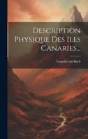 Description Physique Des Iles Canaries...