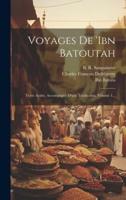 Voyages De 'Ibn Batoutah