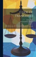 Code Of Franchises