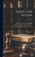 Maine Law Review; Volume 12